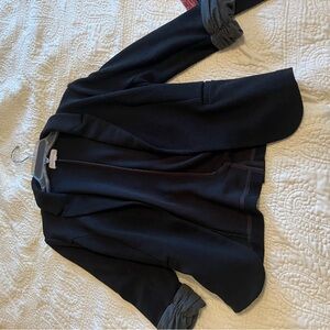 Skies Are Blue Black Blazer